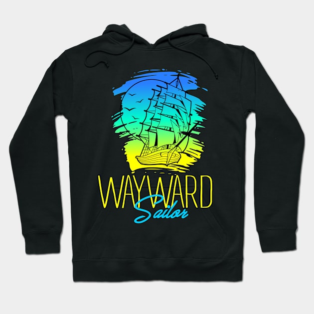 Wayward Sailor Hoodie by Mayathebeezzz